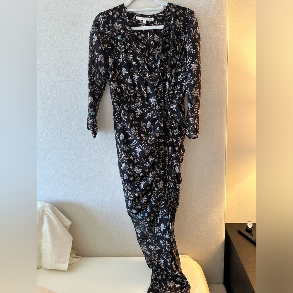 Veronica Beard Merrill Drawstring Dress